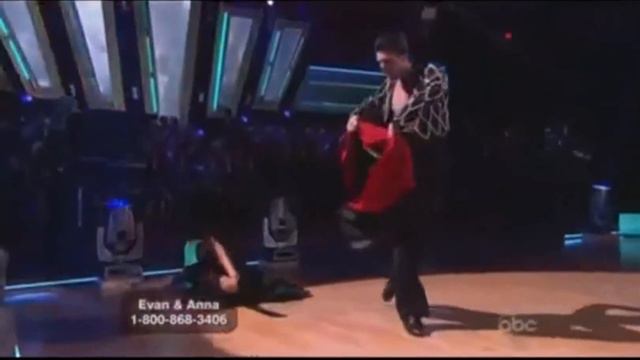 DWTS - Evan Lysacek & Anna Trebunskaya's Paso Doble | Dancing With the Stars Season 10 смотреть онлайн