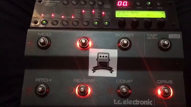 TC Electronic Nova System Analog Multi-effects Floor Processor Fender Avri 59