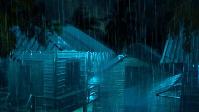 Sleep Hypnosis within 10 Minutes to Sleep Instantly with Heavy Rain & Thunder on a Tin Roof at Nigh смотреть онлайн