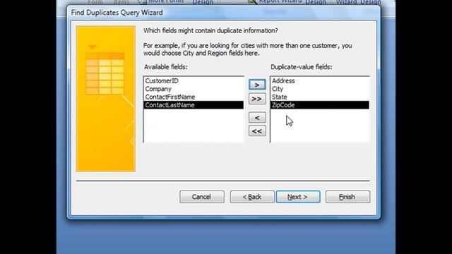 Microsoft Access Find Duplicates Query Wizard смотреть онлайн