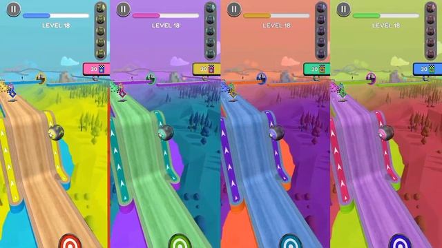 Going Balls New Update: 4x Super Ball Speed Run Gameplay Android,iOS Walkthrough JKK55Q4WR смотреть онлайн