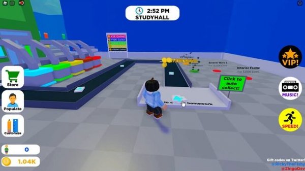 Roblox ?[ALL CODES]? ?School Tycoon?