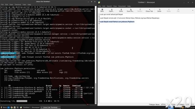 How to install PhpStorm on Linux Lite 6.2 смотреть онлайн