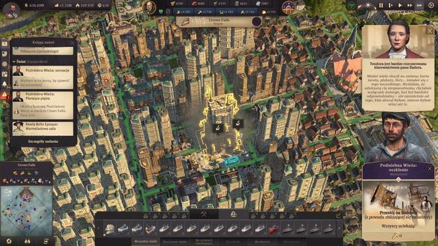 Anno 1800 DLC Drapacze chmur #7 - Finał budowy monumentu (Gameplay PL) смотреть онлайн