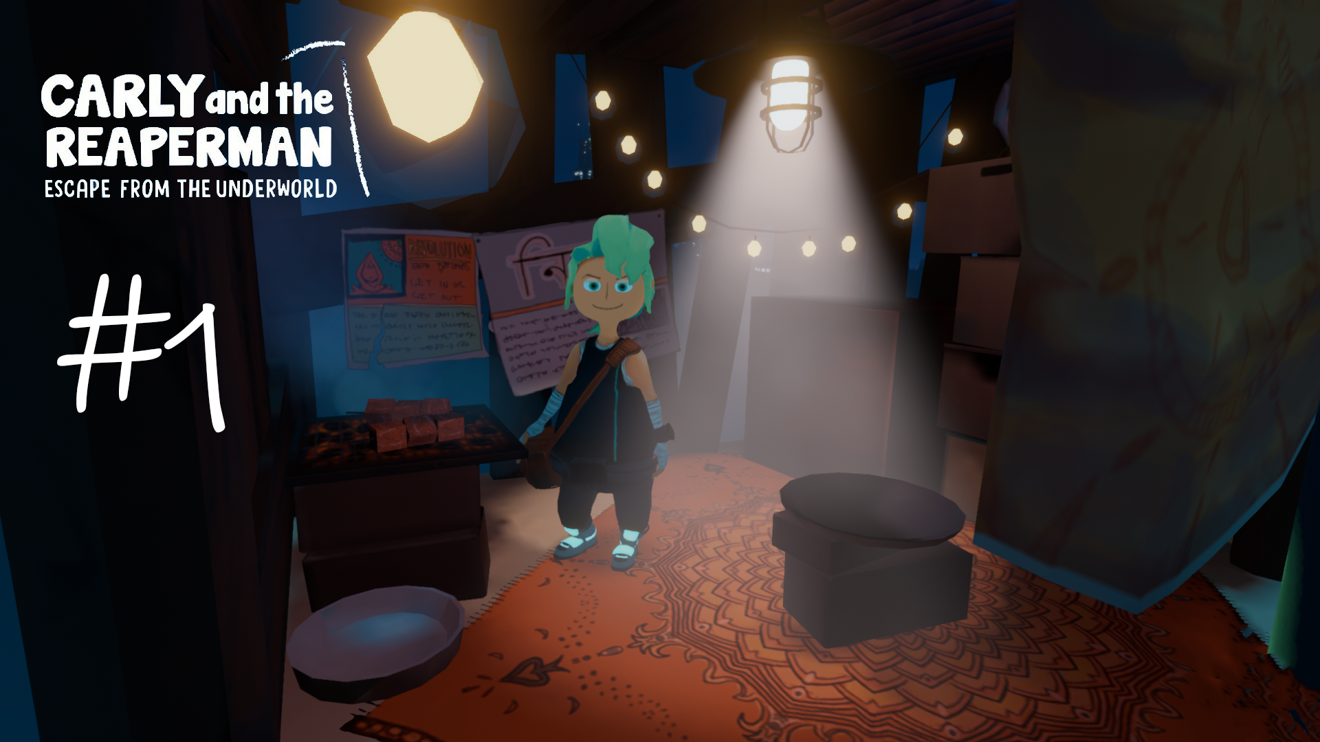 Carly and the Reaperman - Escape from the Underworld #1