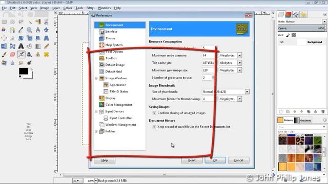 GIMP Resetting Layout смотреть онлайн