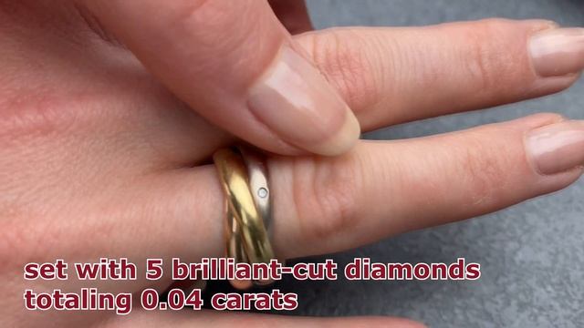 Cartier TRINITY Bracelet & Ring UNBOXING & REVIEW смотреть онлайн