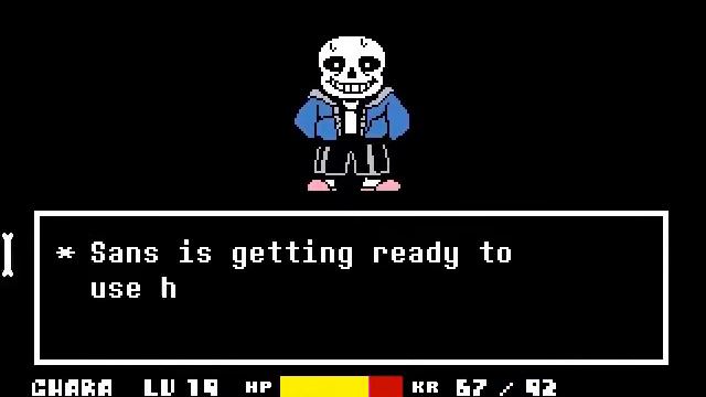 UNDERTALE sans Colored sprite fight смотреть онлайн