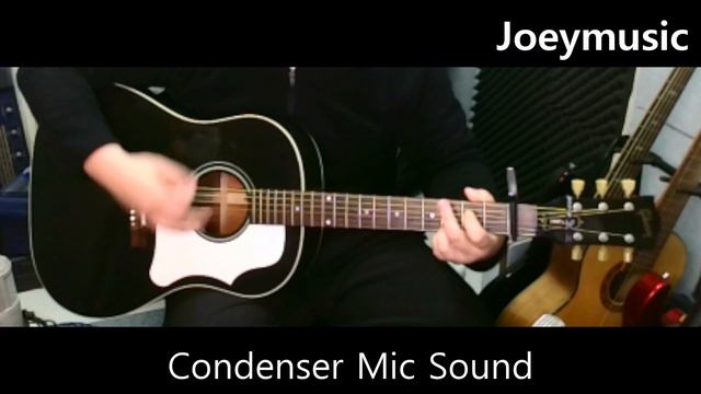 Gibson J-45 1960 ebony ADJ (2014) Acoustic Guitar Sound Sample смотреть онлайн
