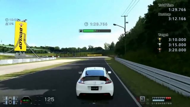 Gran Turismo 6 - Cofee Break - Honda CR-Z '10 - Suzuka Circuit (time 3:08:300) смотреть онлайн