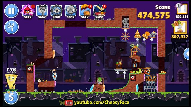 24 10 2020 Angry Birds Friends Tournament Week 838 All Levels TopScores with Power UP смотреть онлайн
