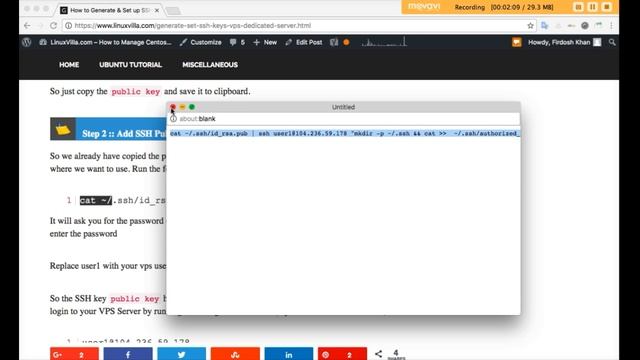 How to Setup SSH on VPS – How to generate SSH Key смотреть онлайн