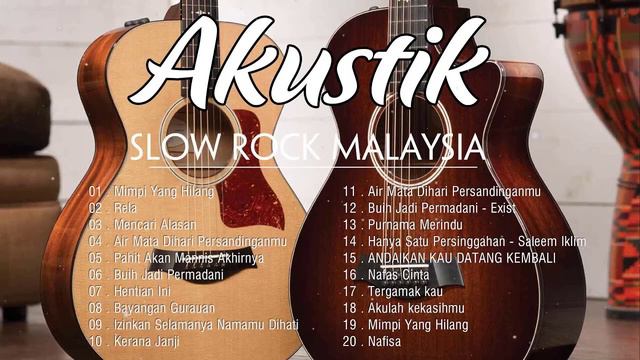 Musik Akustik - Lagu Malaysia Akustik Paling Hits - Lagu Slow Rock Malaysia Terbaik 80an 90an