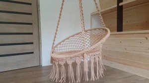 МАСТЕР КЛАСС. ПОДВЕСНОЕ КРЕСЛО. КАЧЕЛИ.ГАМАК.//UZELOK 07