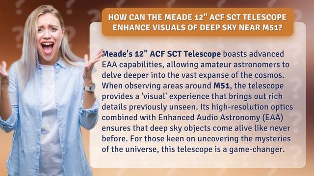How Can the Meade 12" ACF SCT Telescope Enhance Visuals of Deep Sky Near M51? смотреть онлайн