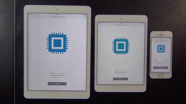 iPad Air vs iPad Mini 2 (Retina Display) vs iPhone 5S Speed TEST389 смотреть онлайн