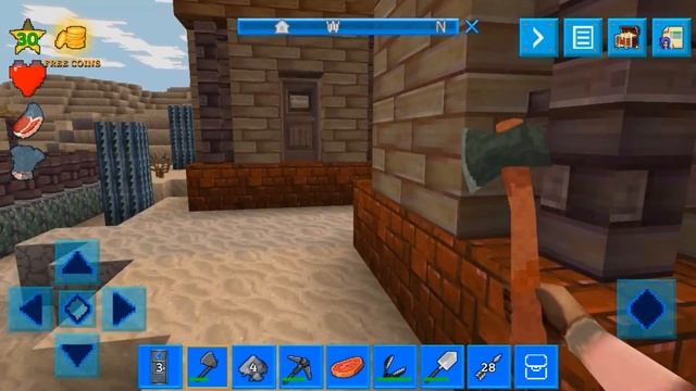#2 ПОСТАРАЕМСЯ ВЫЖИТЬ В ИГРЕ RoboCraft: Building & Survival Craft - Robot World смотреть онлайн