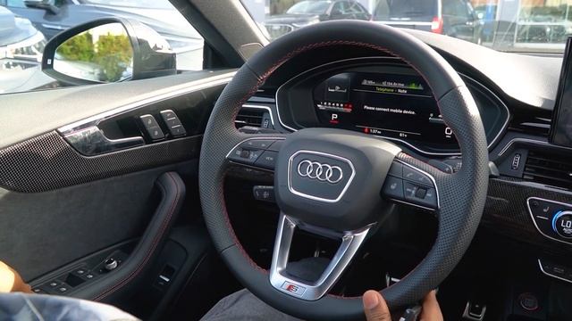 2023 Audi S5 Sportback Prestige Mythos Black | Video Tour With Angel