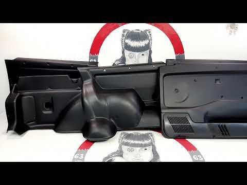 Комплект салона на короткую Ниву тип "Кожа". Здравый аналог салона Урбан. смотреть онлайн