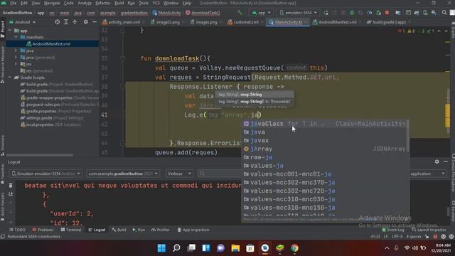 Json Parsing Android Studio Kotlin | JSON Parsing using Volley Android [ Kotlin ] смотреть онлайн