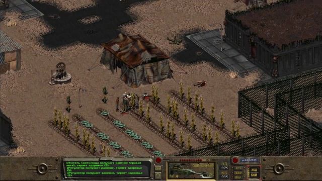 Fallout 1 прохождение (полное). #16: Могильник (Boneyard) самый сильный враг в игре смотреть онлайн