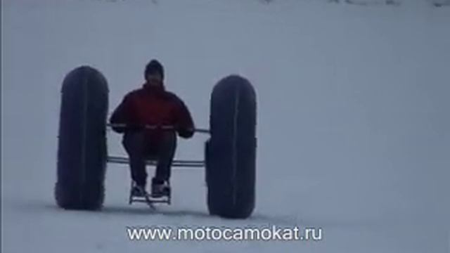 Уникальная Питерская разработка  - сверхлёгкий модульный пневмоход  