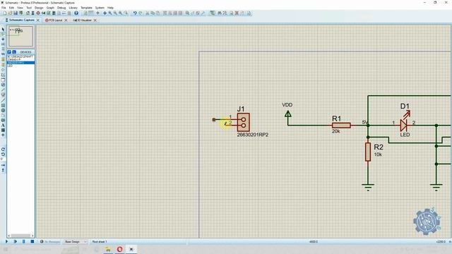 How to Design Your Electronic Circuit and Layout in Proteus | Export Gerber Files and Order the PCB смотреть онлайн
