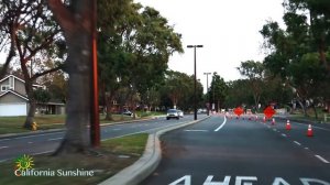 ????? Калифорния - Как живут американцы - Дома среднего класса - Driving Through Irvine California