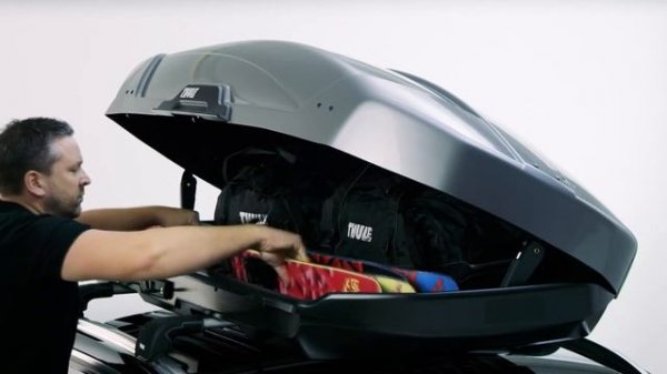 Вместительный автобокс на крышу Thule Motion XT (400л)