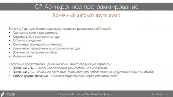 Как работает async/await? Асинхронные методы С#. C# Асинхронное программирование.