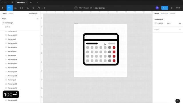 How to Create a Calendar Icon in Figma (Full Process) смотреть онлайн