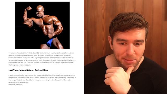 Googling "Best Natty Bodybuilders" And Seeing Who Comes Up смотреть онлайн