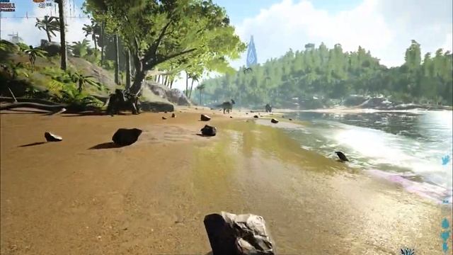 ARK: Survival Evolved on Xeon E5450 (C2Q Q9650 equivalent) and GTX 1050 смотреть онлайн