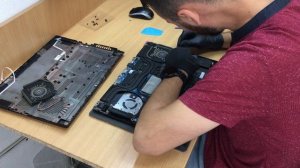 Разборка ASUS G513 с жидким металлом. Заводская температура процессора в среднем 100 градусов...