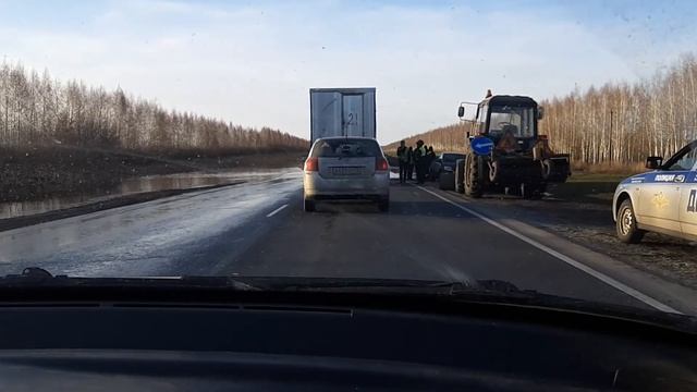 Потоп на на дороге Ульяновск Буинск !!!! 10 .04 2018. смотреть онлайн
