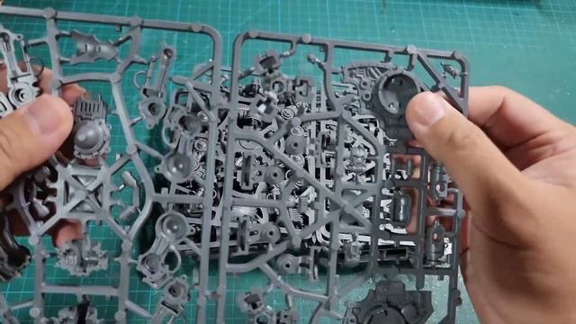 Unboxing-Warhammer 40K Imperial Knights Armigers смотреть онлайн