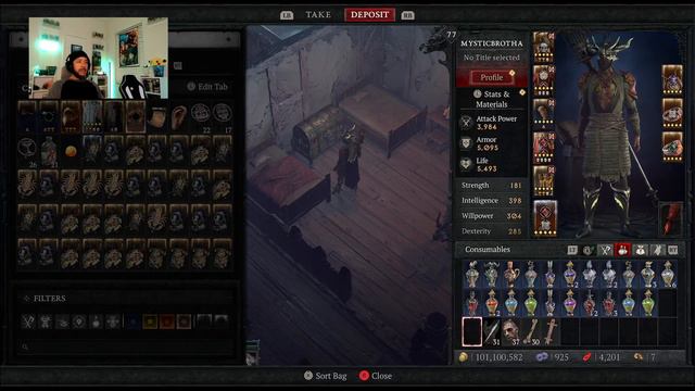 Diablo IV - The Season of Blood and Midwinter Blight: Journey to Lvl 100!!! смотреть онлайн