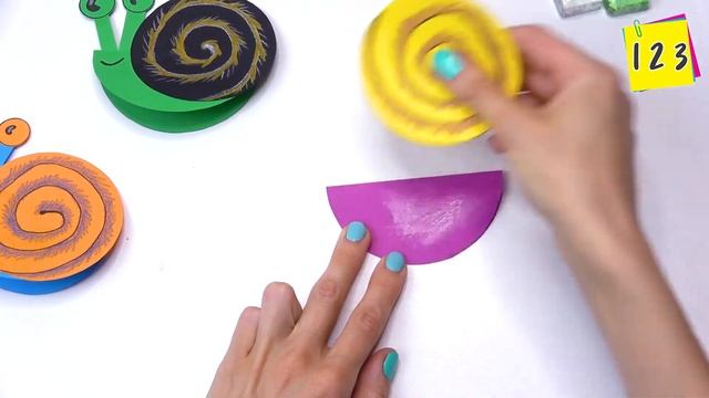 DIY Paper Toys | Easy Paper Snail | Crafts