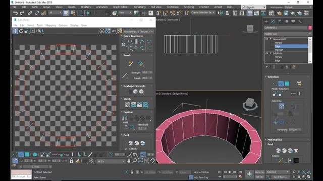 Уроки 3DS Max для новичков. Развертки. смотреть онлайн