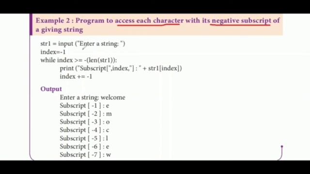 Python - String Manipulation | Accessing Characters in String | Chapter 8 | XII STD CS | #TNSCERT смотреть онлайн