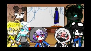 °Sans au reacts to Error!Sans° | Undertale au | Gacha Club |