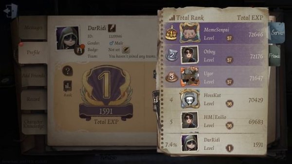 Identity V открытие, играем за наемника, Identity 5 mercenary! новая карта
