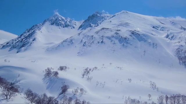 Зимний Вачкажец - Камчатка | Аэросъемка смотреть онлайн