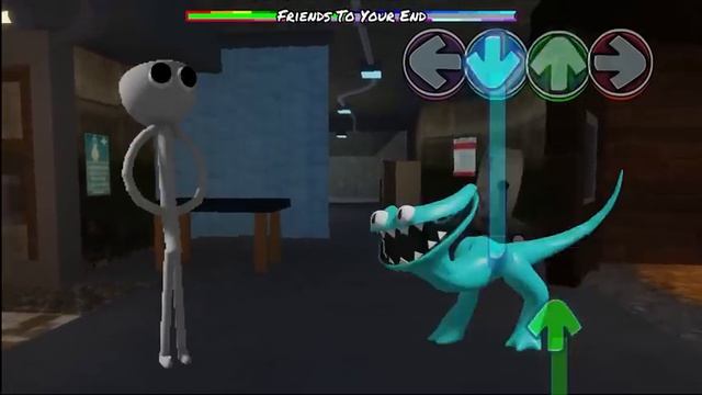 ROBLOX CYAN 3D Join Vs Different Characters Rainbow Friends Friday Night Funkin Mod Roblox Chapter смотреть онлайн