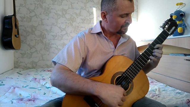 Ветер перемен на гитаре. (Wind of Change on guitar) смотреть онлайн
