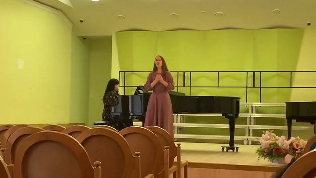 Ф. Гаспарини «Caro Laccio»; А.Алябьев «Я вижу образ твой», Гусева Вероника смотреть онлайн