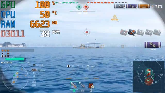 World of Warships (AMD A6, Radeon R4 Graphics) Low End PC (512MB) смотреть онлайн