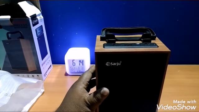 Portable Bluetooth Wooden speaker for 450rs , My views in Hindi (Gadget Freak Review ) смотреть онлайн