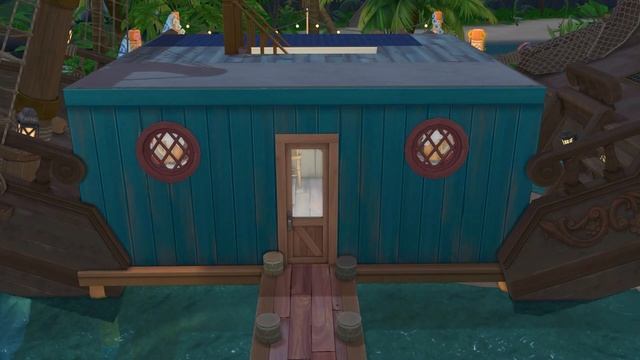 Бар Старый корабль SIms 4 безCC смотреть онлайн