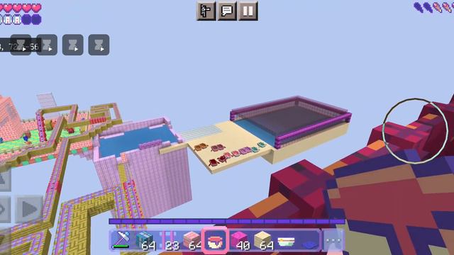 майнкрафт розовый Minecraft pink игра play game #minecraft #games смотреть онлайн